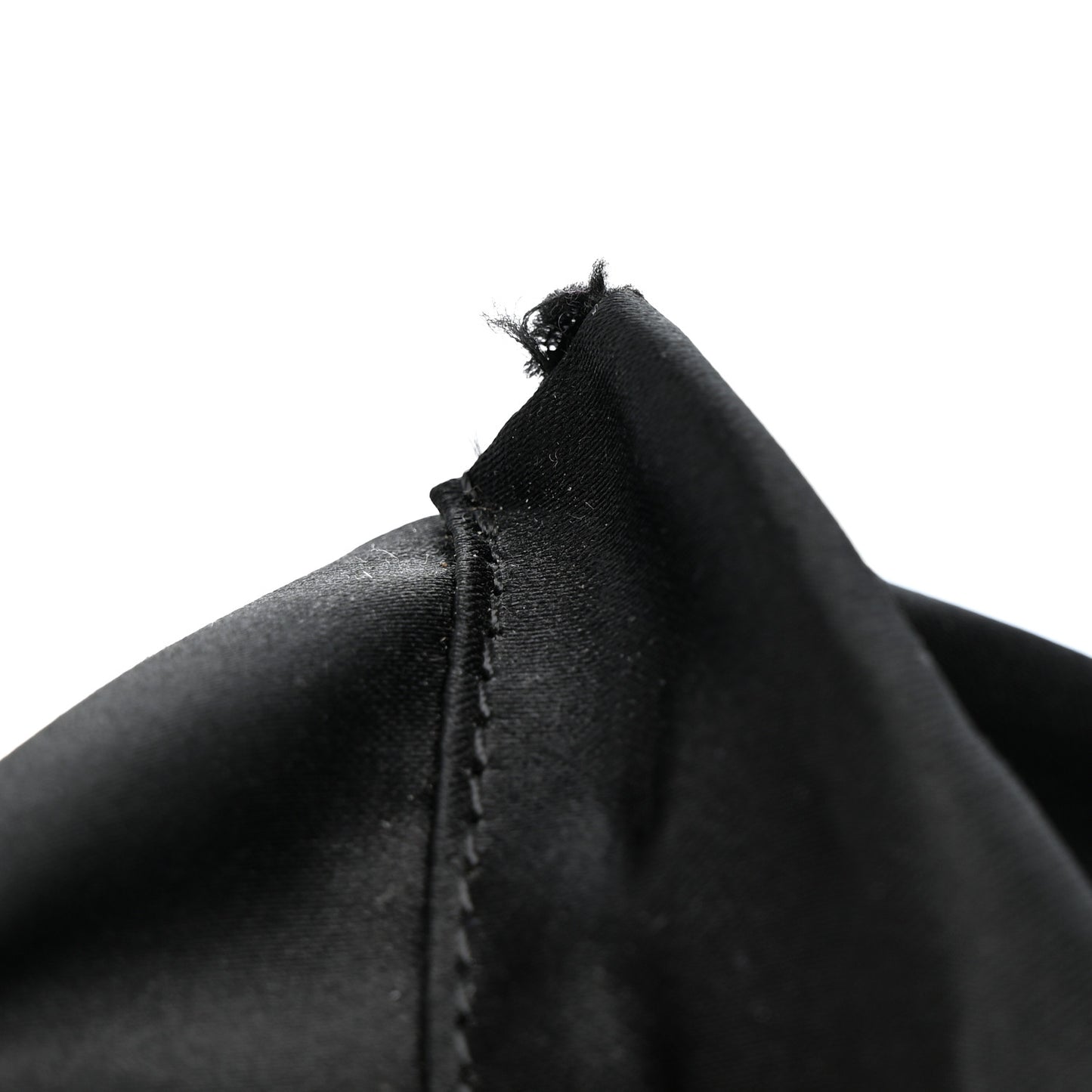 Lambskin Quilted Easy Carry Shopping Tote Black