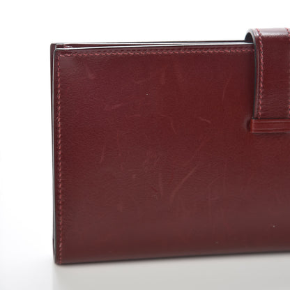 Hermes Box Bearn Gusset Wallet Rouge H 11 of 15
