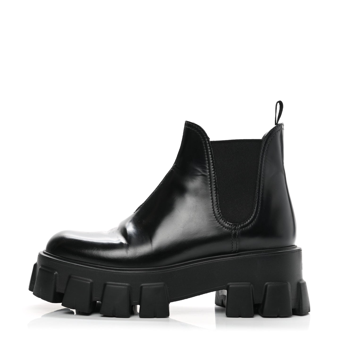 Spazzolato Rois Monolith Chelsea 55mm Ankle Boots 36.5 Black