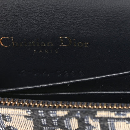Christian Dior Oblique Saddle Belt Bag Blue 8 of 13