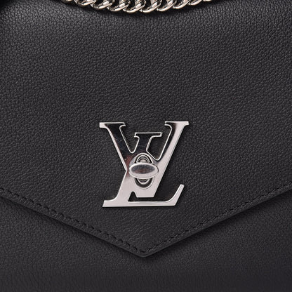 Louis Vuitton Soft Calfskin My Lockme Chain Bag BB Black 10 of 11