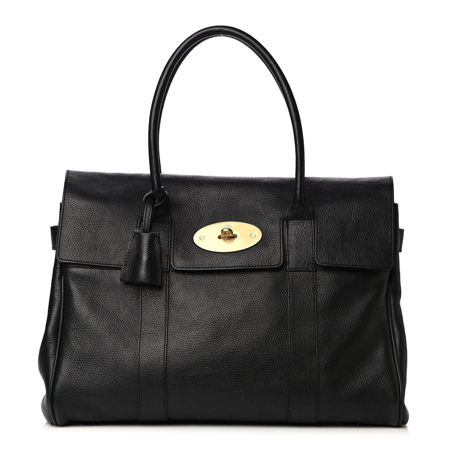 Classic Grain Calfskin Bayswater Black