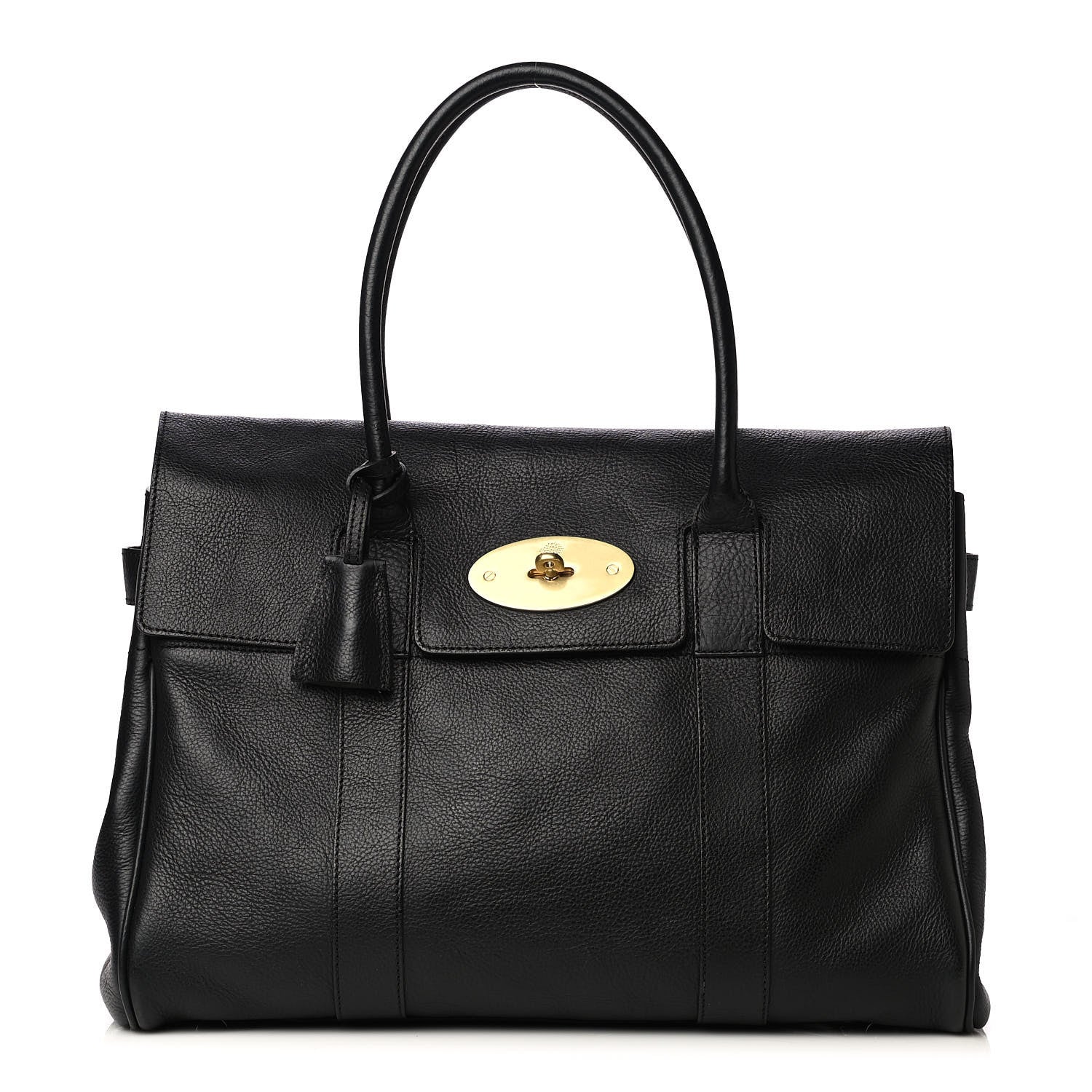 Mulberry Classic Grain Calfskin Bayswater Black 2 of 8