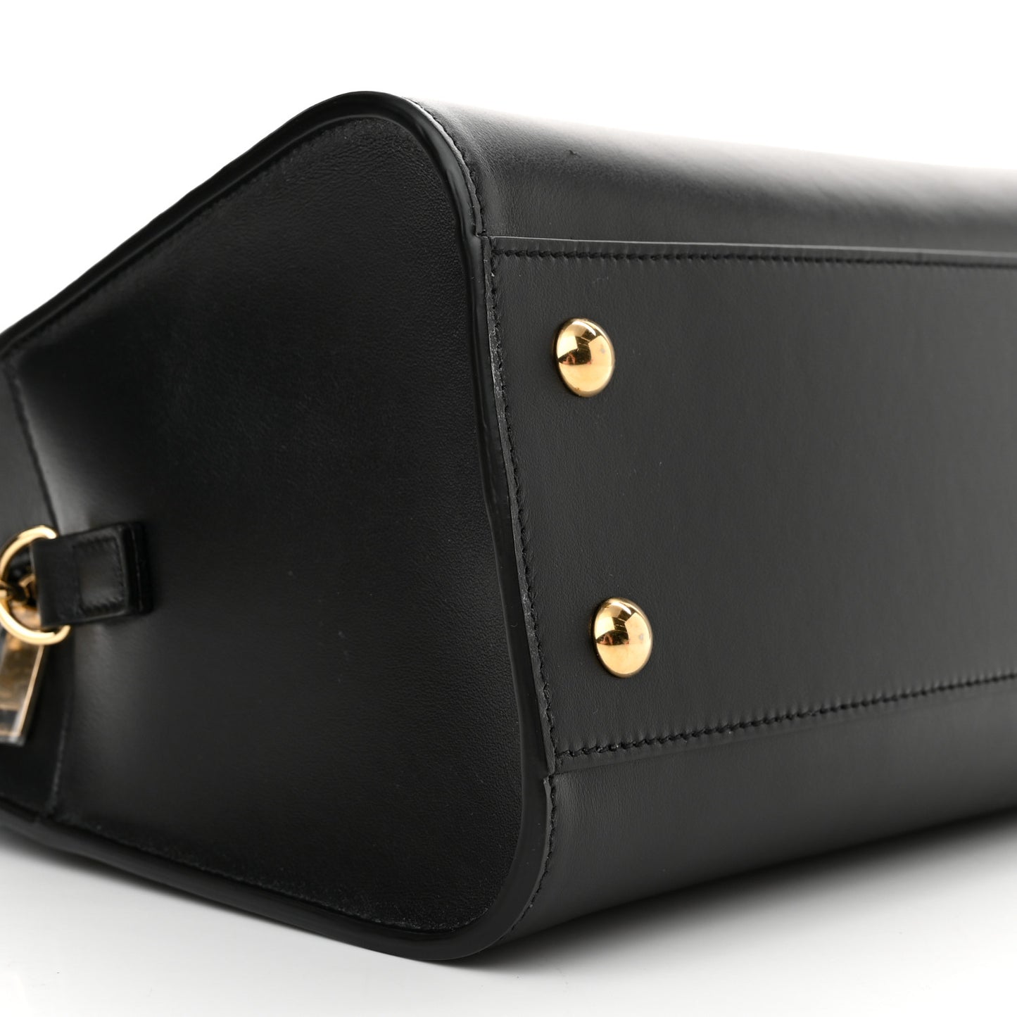Calfskin Monogram Baby Cabas Black