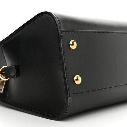 Saint Laurent Calfskin Monogram Baby Cabas Black 8 of 9
