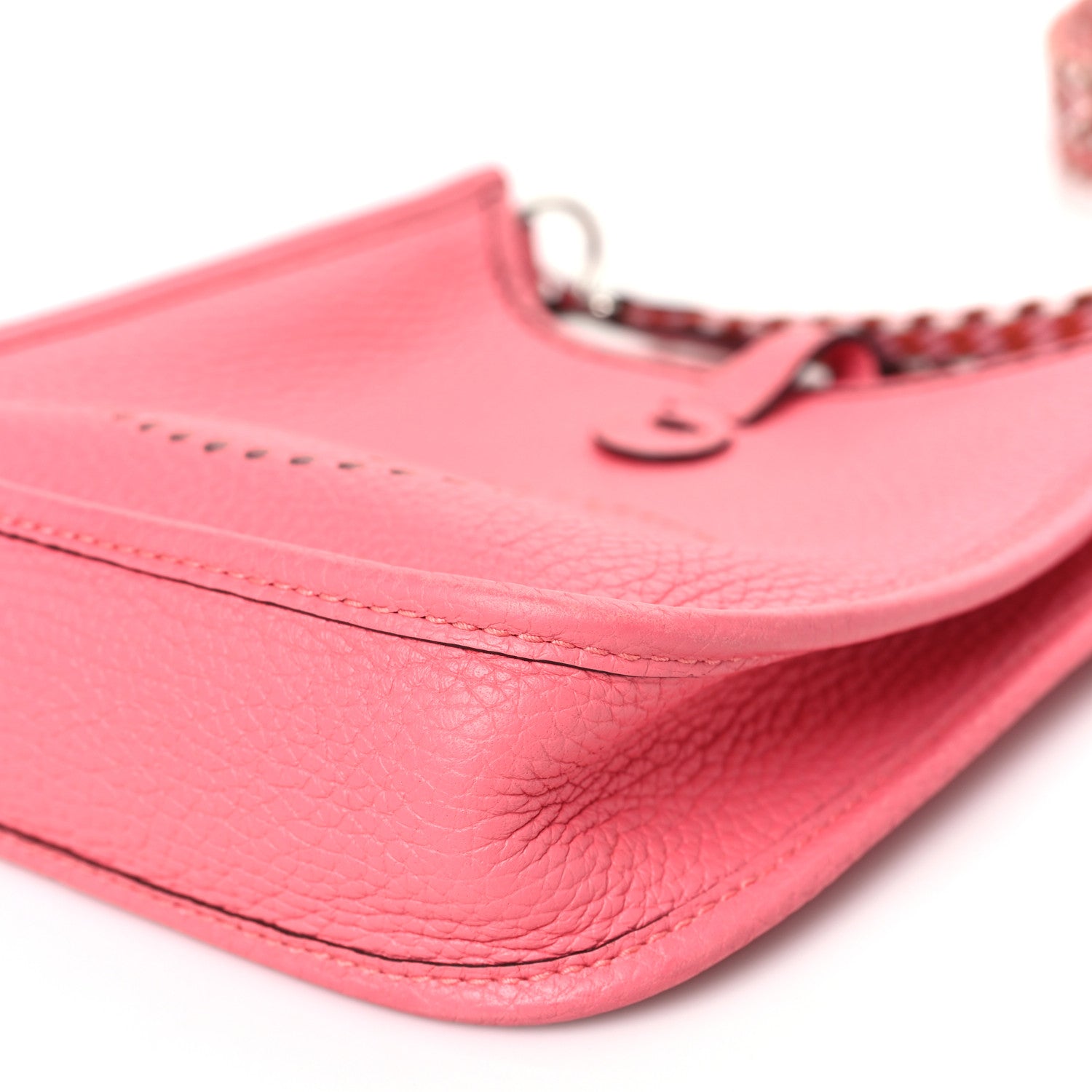 Hermes Taurillon Clemence Allegro Evelyne TPM Rose Azalee Rose Confetti 10 of 10