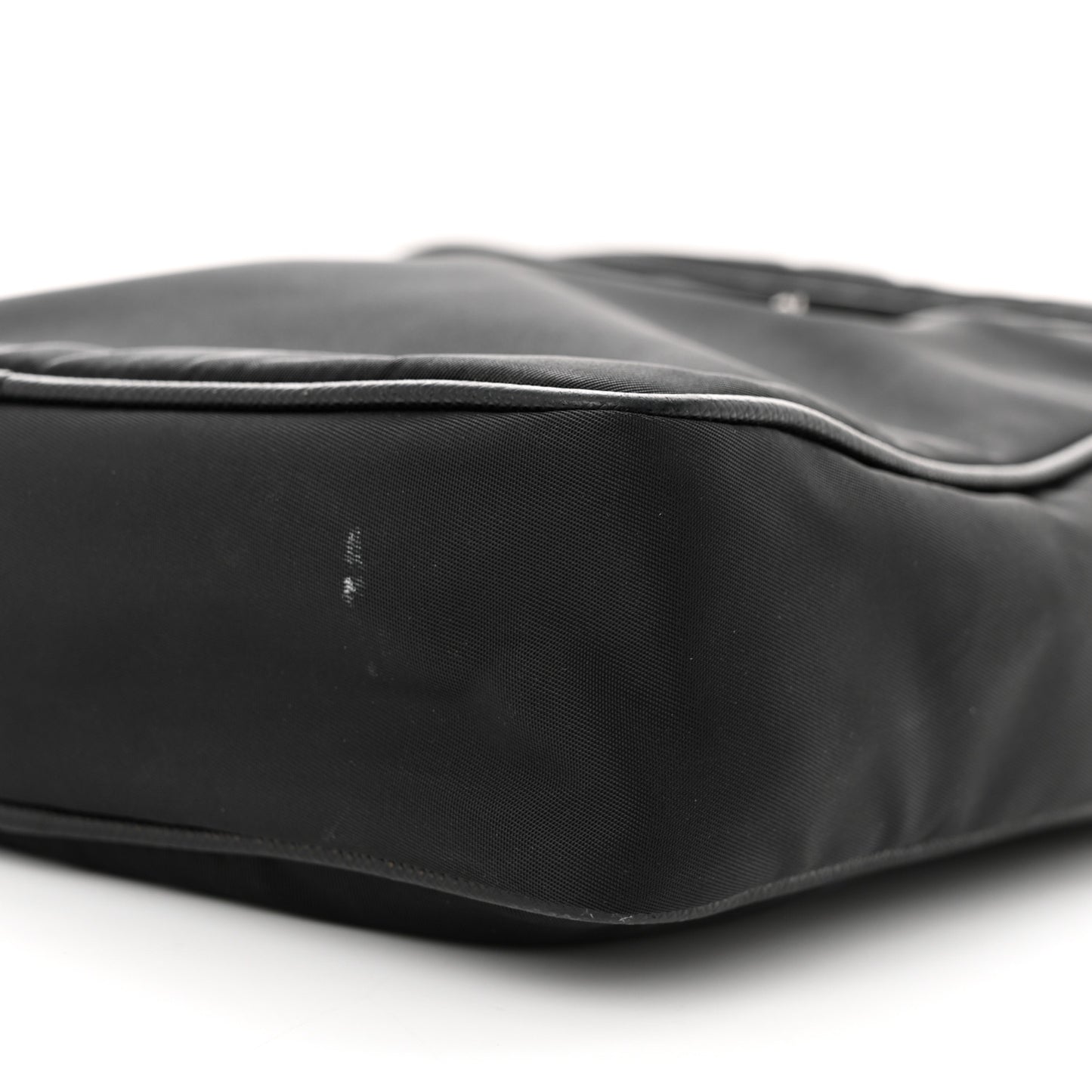 Tessuto Nylon Saffiano Crossbody Black