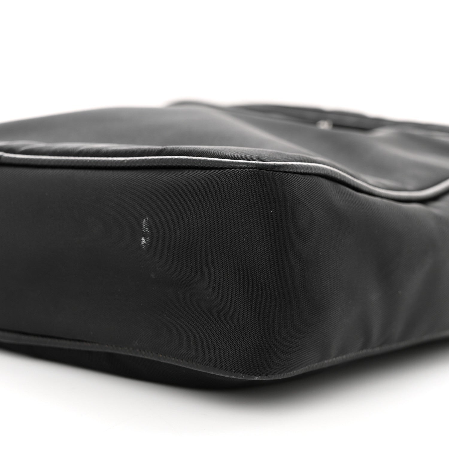 Prada Tessuto Nylon Saffiano Crossbody Black 10 of 14