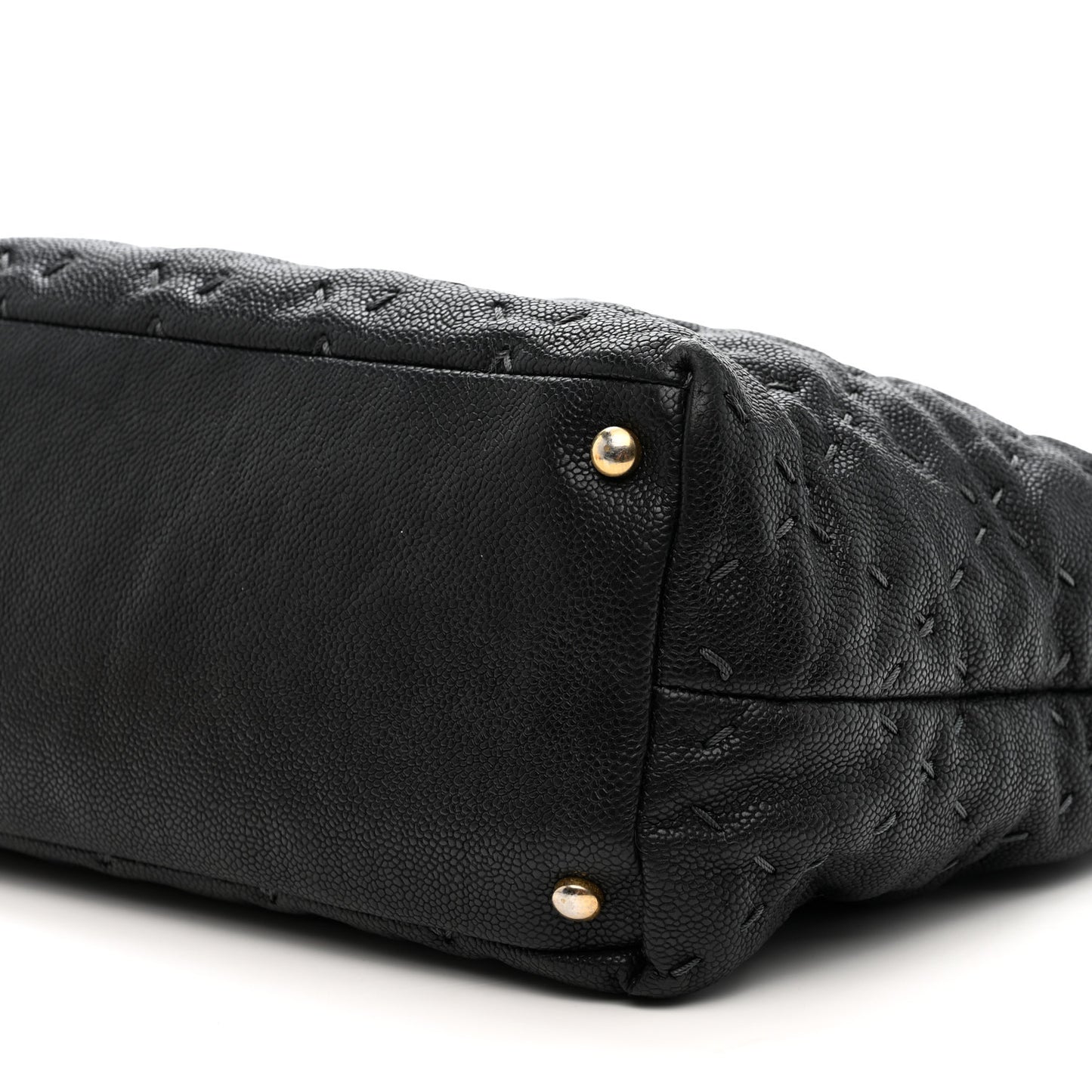 Caviar Wild Stitch Tote Black