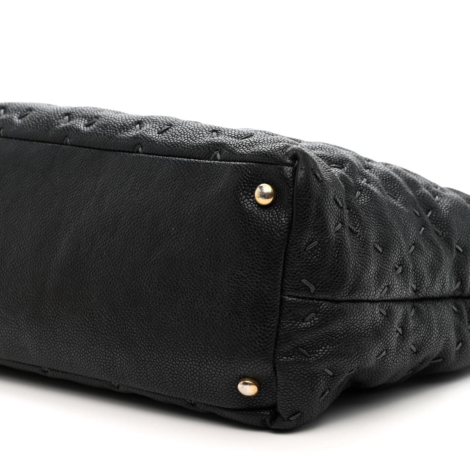 Chanel Caviar Wild Stitch Tote Black 9 of 9