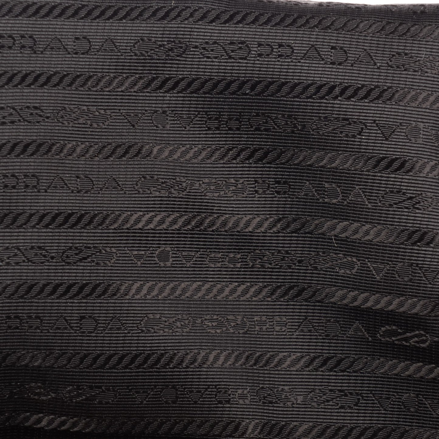 Nappa Gaufre Tote Nero Black