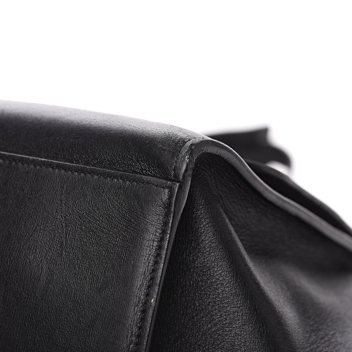 Celine Smooth Calfskin Medium Trapeze Black 13 of 14