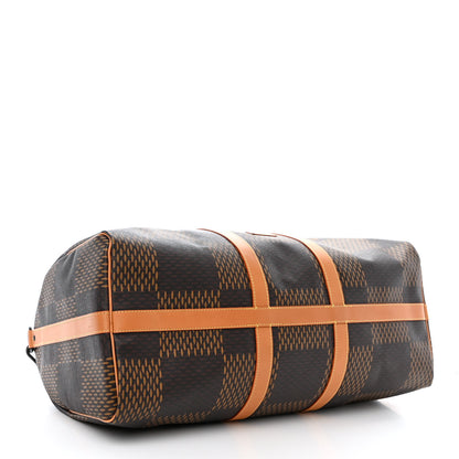 Louis Vuitton x Nigo Giant Damier Ebene Monogram Keepall Bandouliere 50 4 of 10