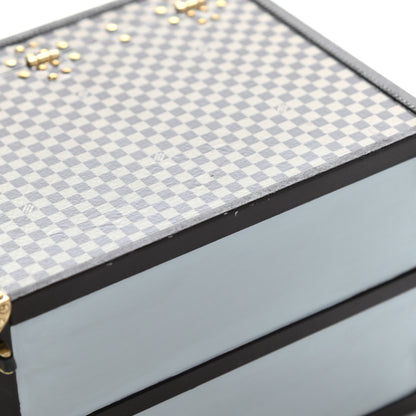 Louis Vuitton Damier 1895 Ladies Hat Trunk Mini Malle Chapeaux Jewelry Box 11 of 16