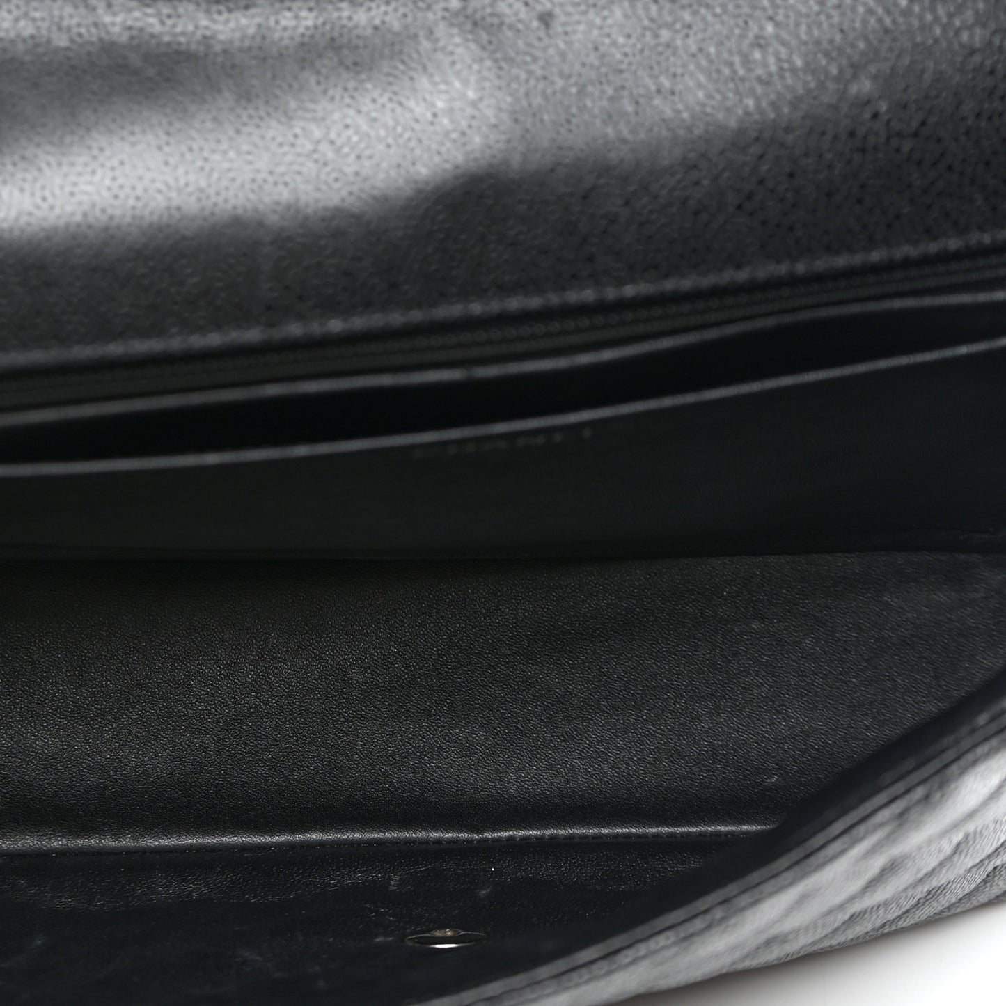 Caviar Quilted Maxi Single Flap Black