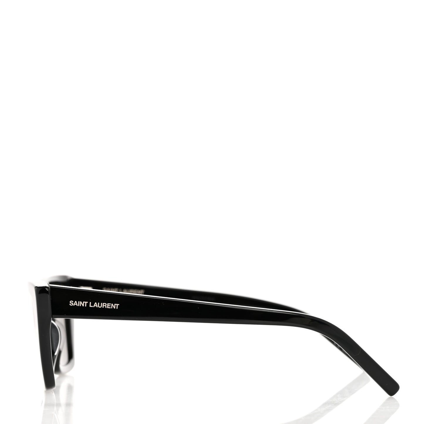 Acetate Mica Cat Eye Sunglasses SL 276 Black