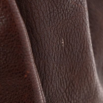 Chanel Calfskin Diamond Stitch Accordion Flap Brown 12 of 14