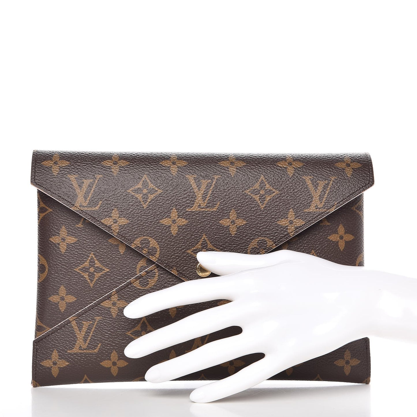 Monogram Large Kirigami Pochette Insert Rose Ballerine