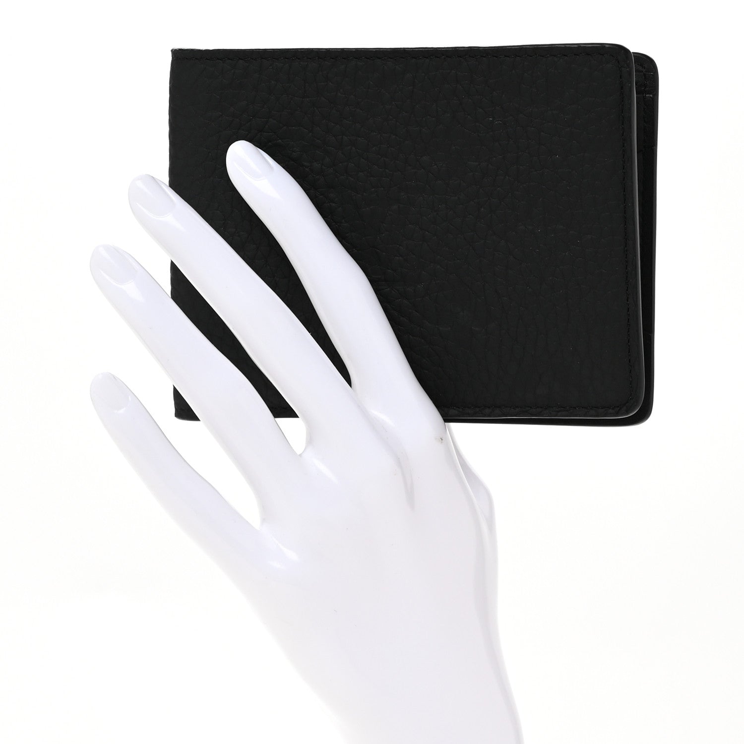 Louis Vuitton Taurillon Monogram Multiple Wallet Black 2 of 6