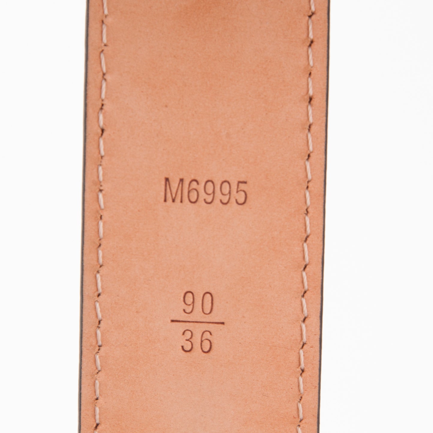 Damier Ebene Riveted 35mm Belt 90 36