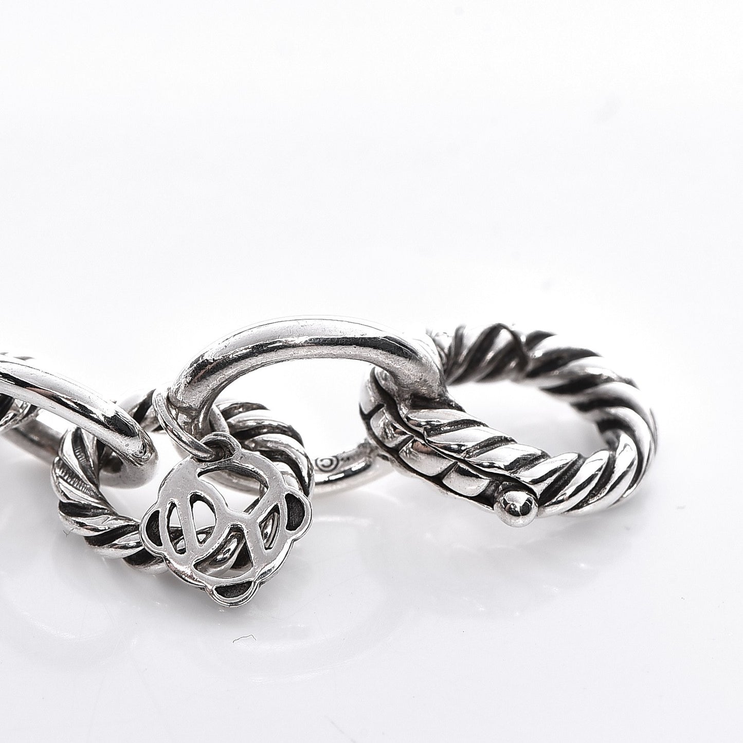 Sterling Silver 10mm Medium Oval Link Bracelet