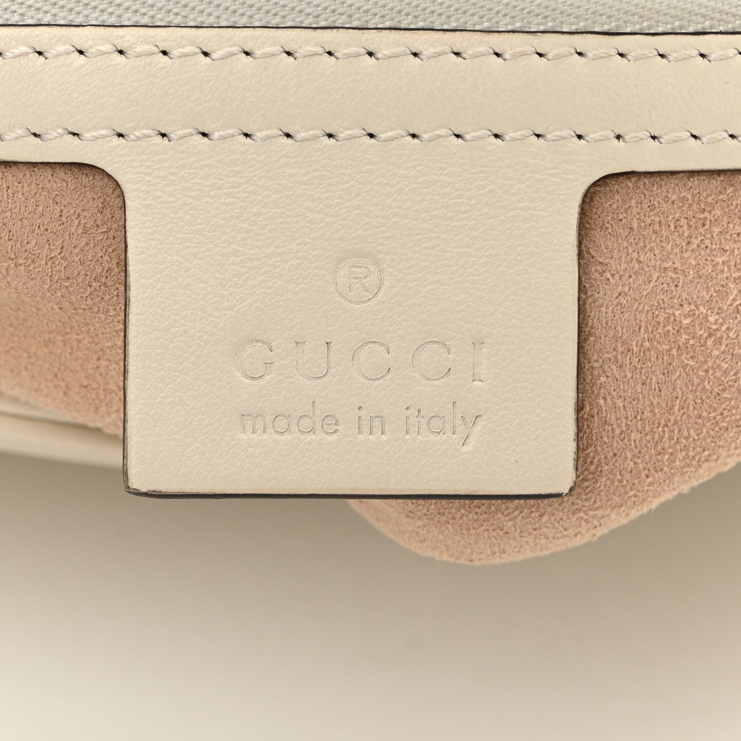 Gucci Calfskin Matelasse Small GG Marmont Shoulder Bag White 6 of 11