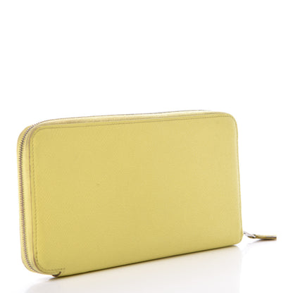 Hermes Epsom Silk'In Wallet Soufre 3 of 11