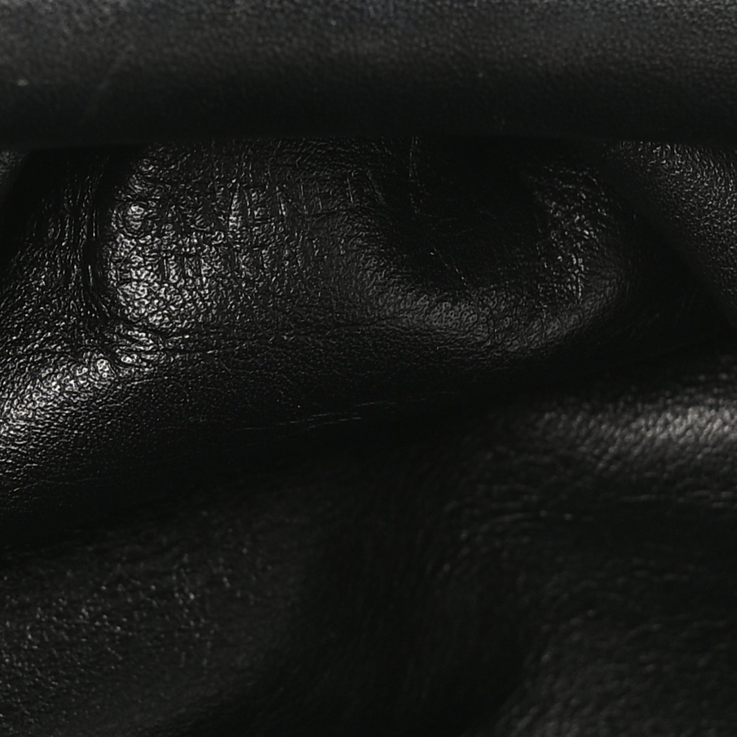 Butter Calfskin The Mini Pouch Black