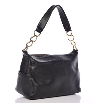 Chanel Calfskin Hobo Black 3 of 15