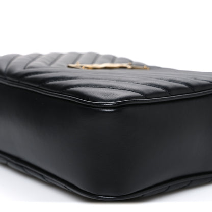 Saint Laurent Calfskin Matelasse Monogram Lou Camera Bag Black 10 of 11