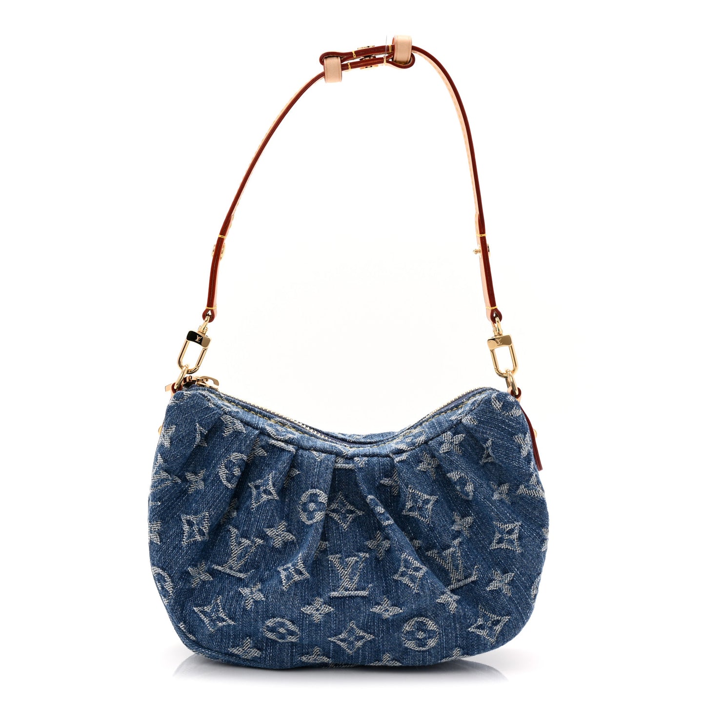 Monogram Denim Pochette Valley Blue