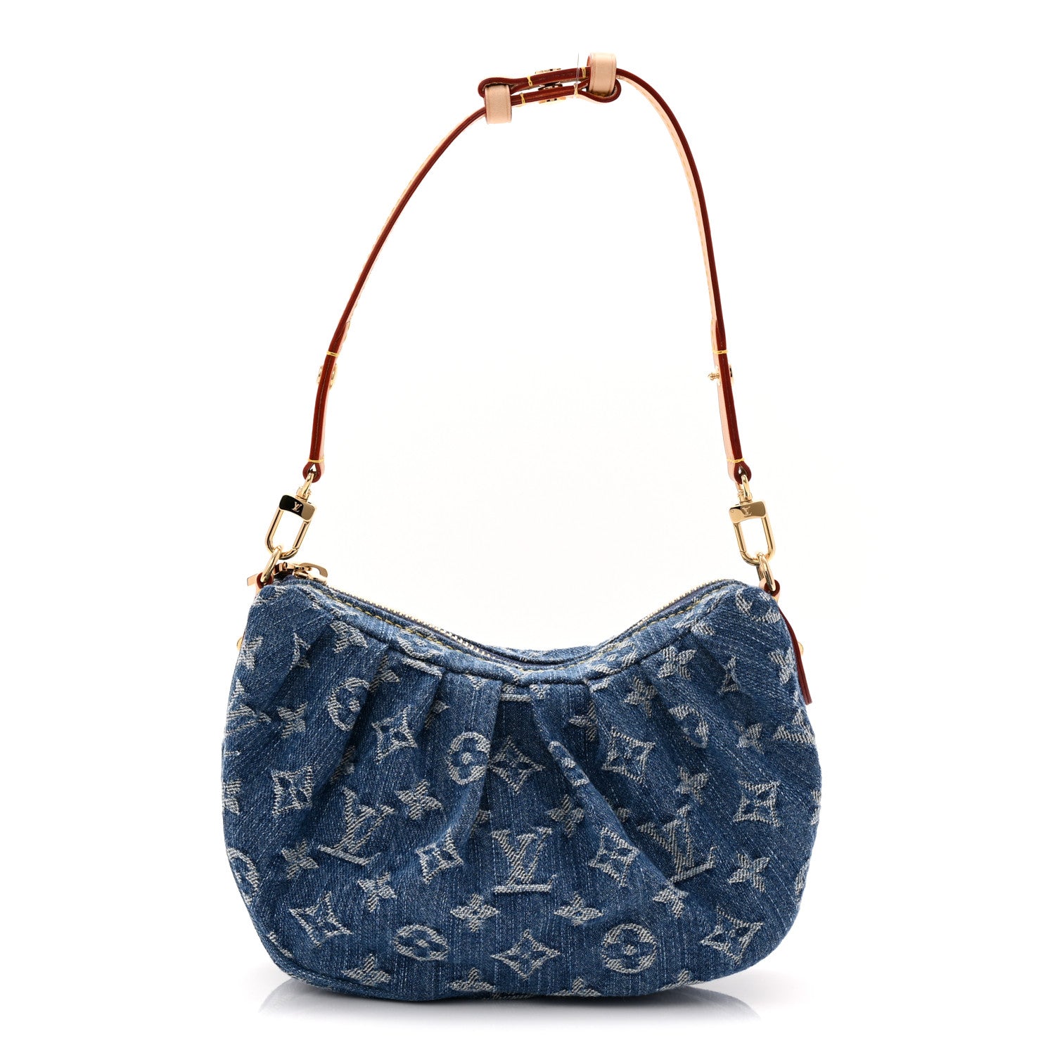 Louis Vuitton Monogram Denim Pochette Valley Blue 1 of 10
