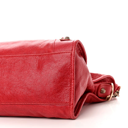 Balenciaga Agneau Giant 12 Rose Gold Hardware City Rouge Coquelicot 10 of 10