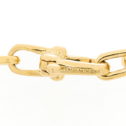Tiffany 18K Yellow Gold Micro HardWear Link Bracelet 4 of 5