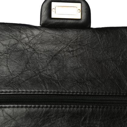 Chanel Aged Calfskin Quilted 2.55 Reissue 226 Flap Black 15 of 17