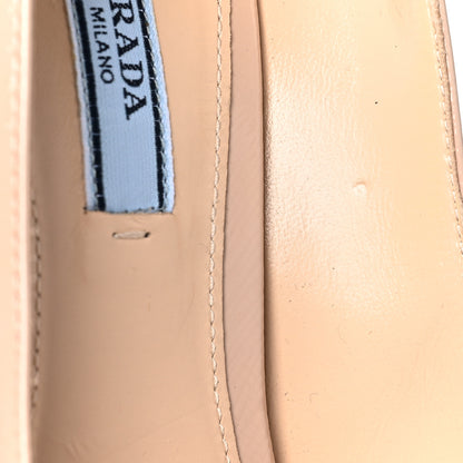 Prada Saffiano Patent Pumps 38.5 Cipria 8 of 9