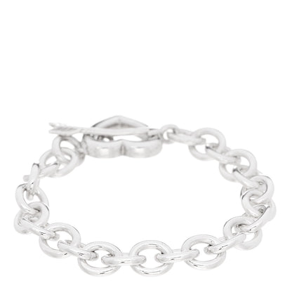Tiffany Sterling Silver Heart and Arrow Toggle Bracelet 2 of 4