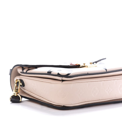 Louis Vuitton Empreinte Monogram Giant Crafty Pochette Metis Creme Black 7 of 10