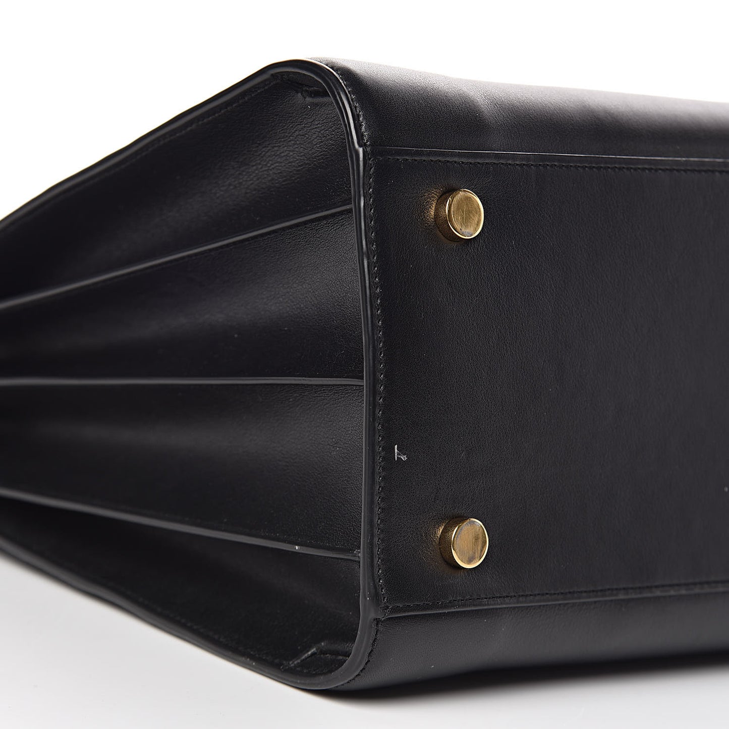 Calfskin Small Sac De Jour Black