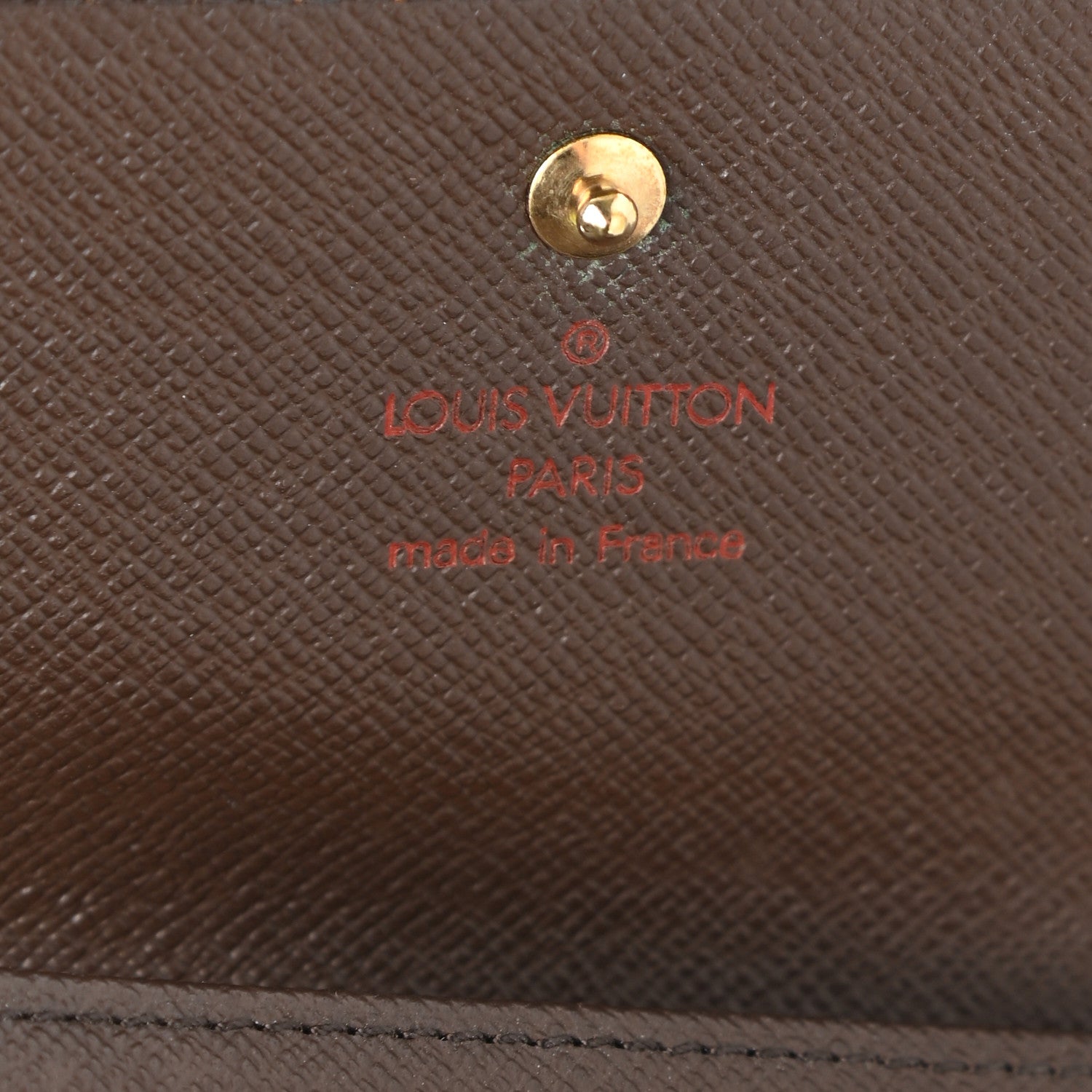 Louis Vuitton Damier Ebene Elise Wallet 6 of 8