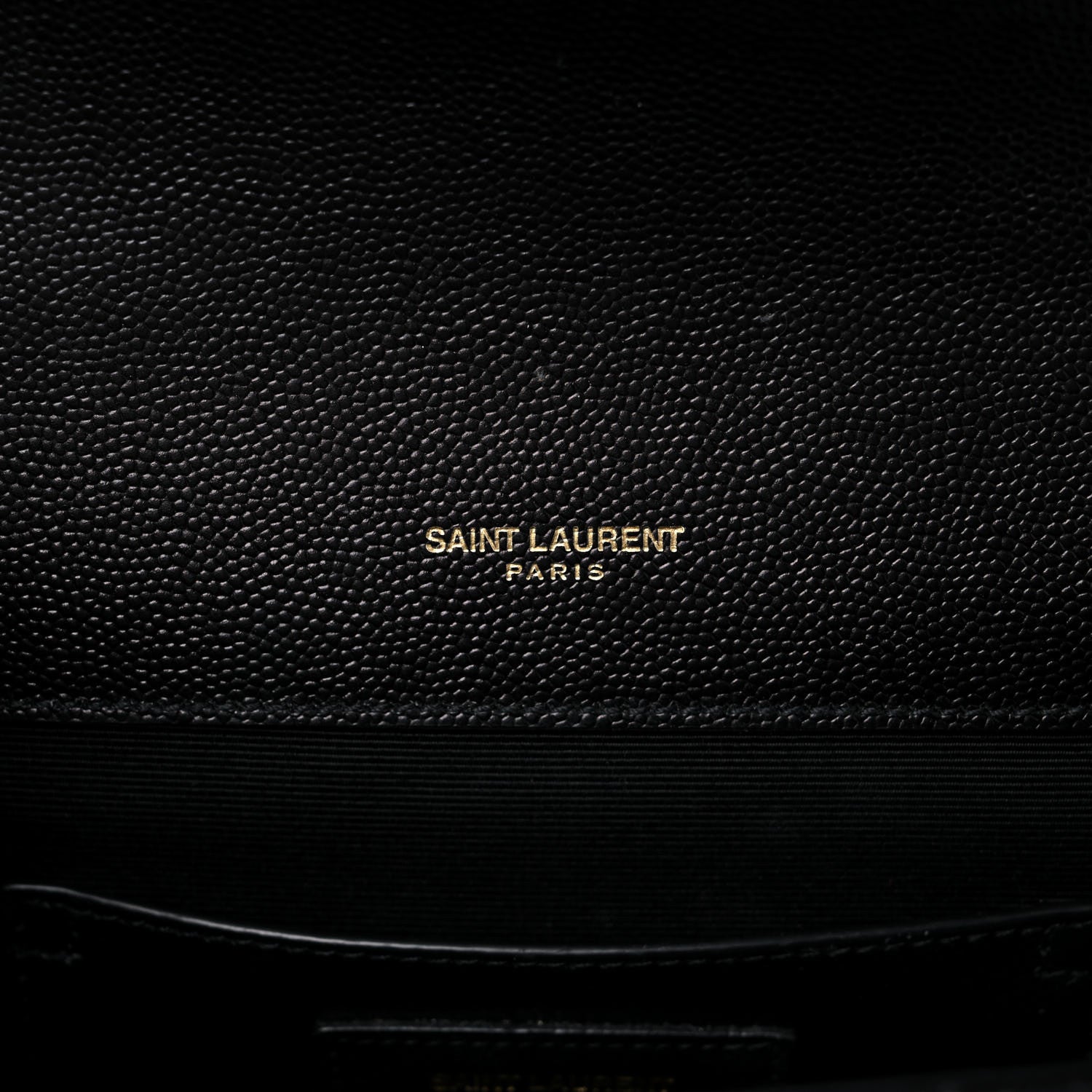 Saint Laurent Grain De Poudre Textured Mixed Matelasse Triquilt Small Monogram Satchel Black 6 of 10