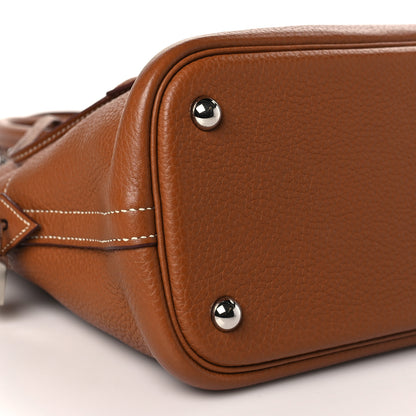 Hermes Taurillon Clemence Bolide 31 Gold 8 of 10