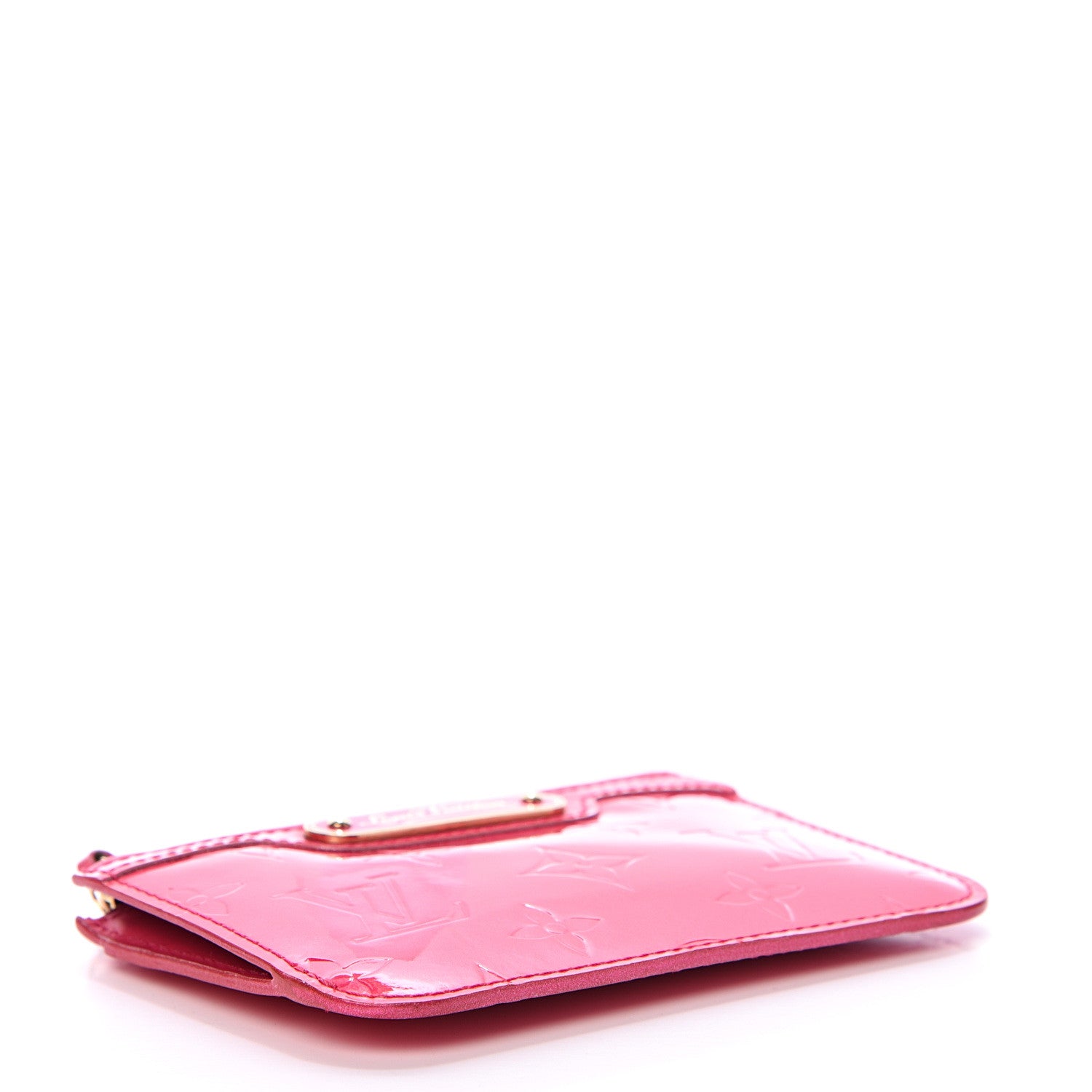 Louis Vuitton Vernis Key Pouch Hot Pink 3 of 10