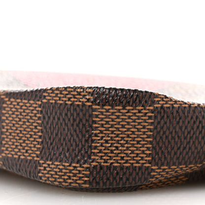 Louis Vuitton Damier Ebene Complice Trunks and Bags Mini Pochette Accessories Red 10 of 11