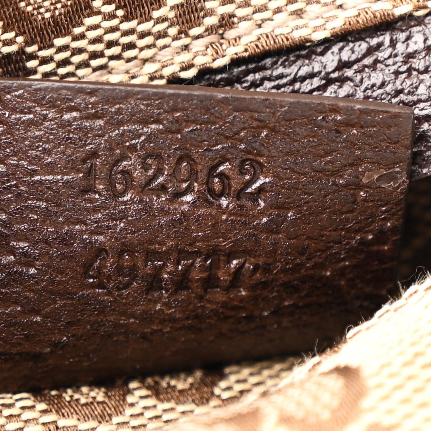 GG Monogram Web Double Pocket Belt Bag Dark Brown