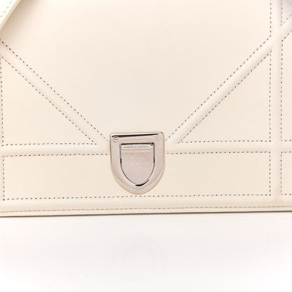Christian Dior Lambskin Small Diorama Flap Bag Off White 9 of 9