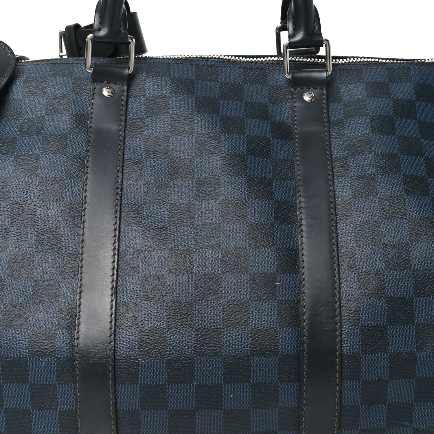 Louis Vuitton Damier Cobalt Keepall Bandouliere 55 7 of 10