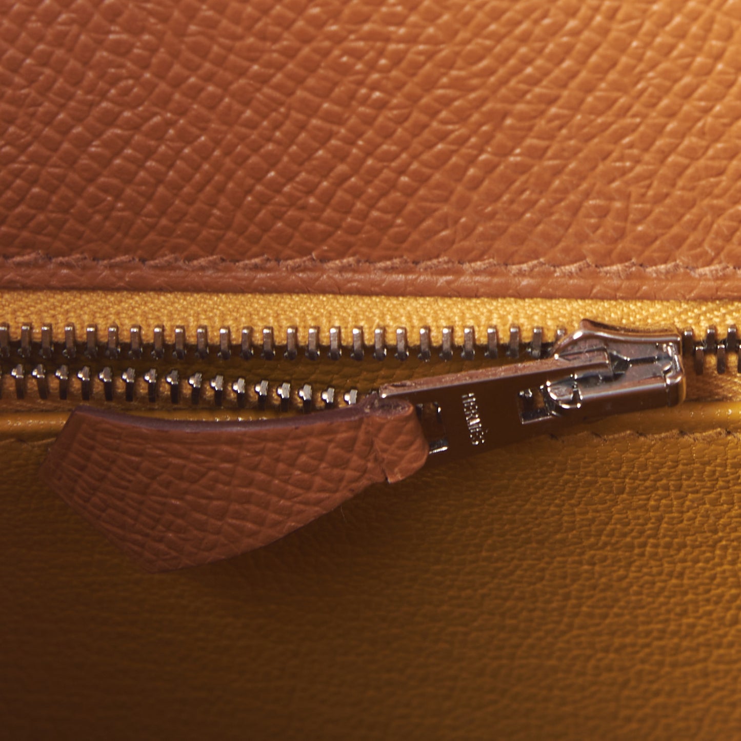 Epsom Verso Kelly Sellier 25 Caramel Jaune Ambre