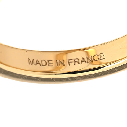 Hermes Permabrass Gold Plated Trio Scarf Ring 4 of 4