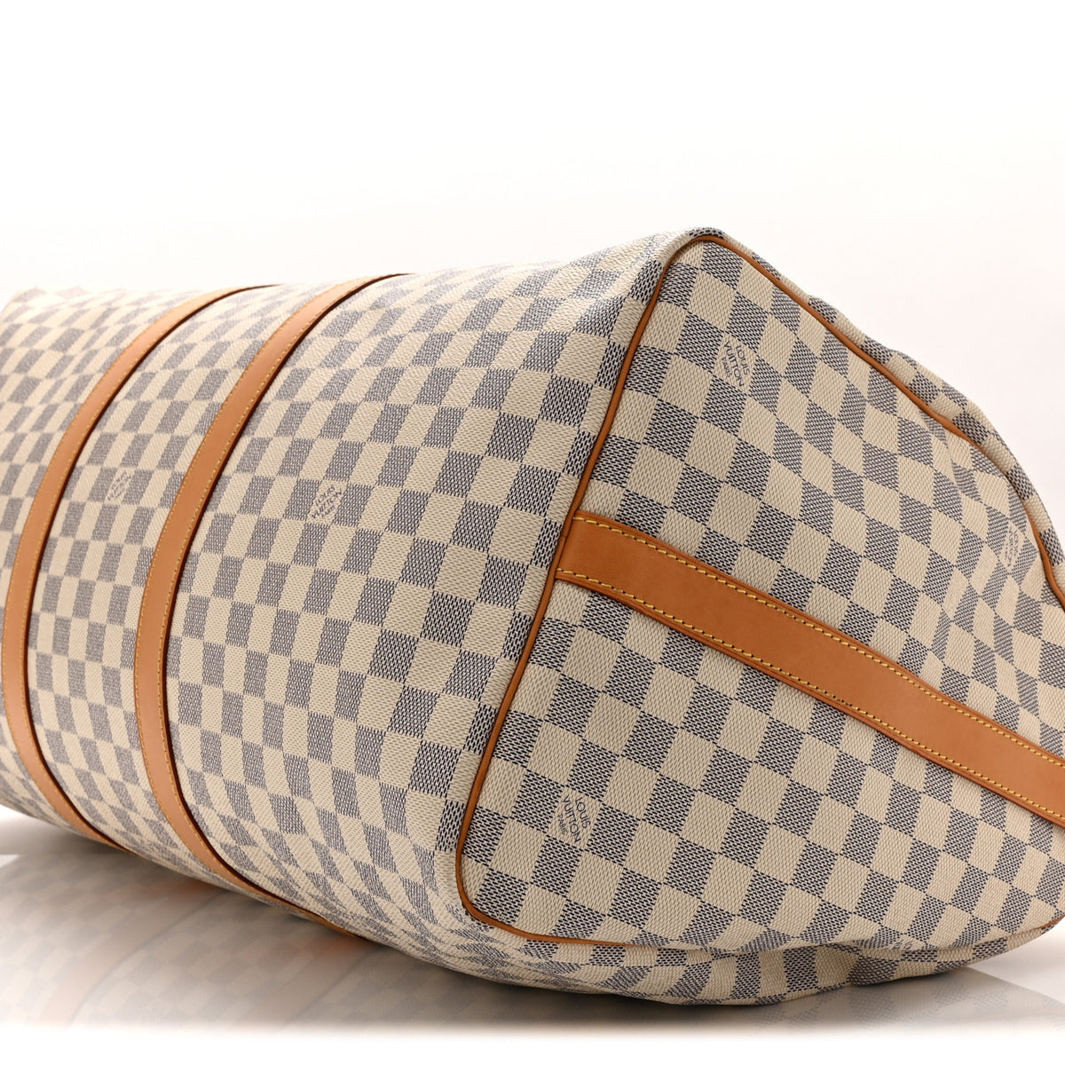 Louis Vuitton Damier Azur Keepall Bandouliere 55 9 of 10